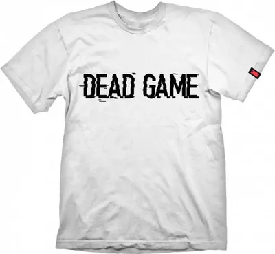 Imagen del producto de Camiseta blanca de manga corta "Payday 2: Dead Game" (talla XL)