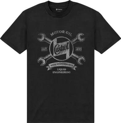 Obrázek produktu pro Castrol - Tričko "Est 1899" pro muže/dámy uni PN280 (M) (Černá)