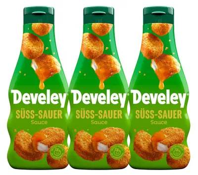 Produktbild von Develey Süß-Sauer Sauce - 3x 250ml