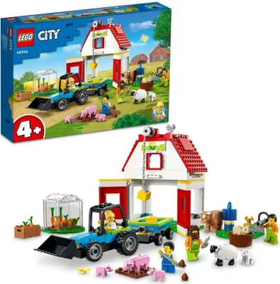 Obrázok produktu pre Stavebnica LEGO City Stodola a zvieratká z farmy 60346 (230 dielikov)