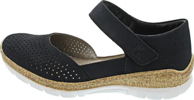 Produktbild von Rieker Ballerina Blau in Gr. 38