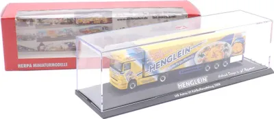 Produktbild von Herpa 121118 Mercedes-Benz Actros LH Sattelzug "Henglein" 1:87 in