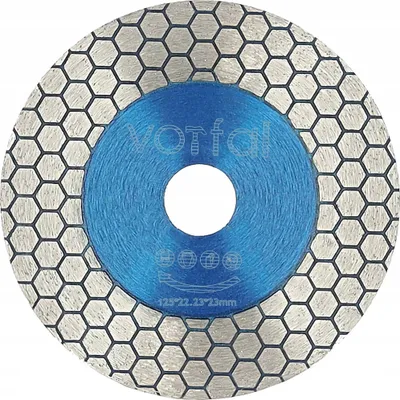 Produktbild von Diamantscheibe 125 mm Fliesen Feinsteinzeug Schneiden und Schleifen Gehrungstrennscheibe 45°
