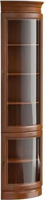 Produktbild von Eckvitrine Glasvitrine Glasschrank Schrankvitrine Vitrinenschrank Schaukasten