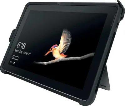 Produktbild von Kensington BlackBelt™ Robuste Schutzhülle für Surface™ Go, Surface™ Go 2 und Surface™ Go 3, Cover, Microsoft, Surface Go 2, Surface Go, Surface Go 3, 25,6 cm (10.1"), 174 g