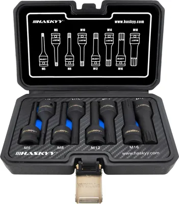 Produktbild von Schlagschrauber Vielzahn Steckschlüssel XZN Set M5-M18 1/2 Kraft-Steck-Nuss Satz