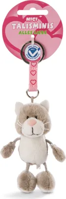 Produktbild von NICI Schlüsselanhänger Cat bb 7cm Talisminis