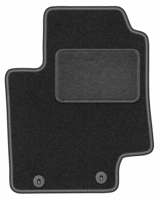 Immagine prodotto di Tappetino guidatore in moquette per Hyundai i20 I 2008-2014 (hatchback) – 1 pezzo, grigio grafite, su misura – Wielganizator LUX