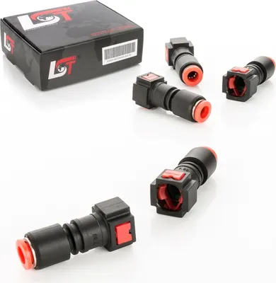 Produktbild von 5x Kraftstoffleitung Verbinder Schlauchkupplung Schnellverschluss 7.9x8mm gerade