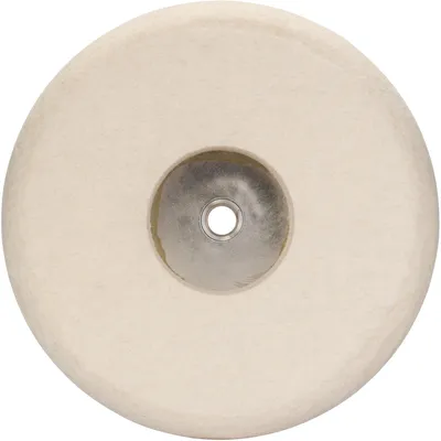 Image de Disque de polissage en feutre avec filetage M 14, 180 mm