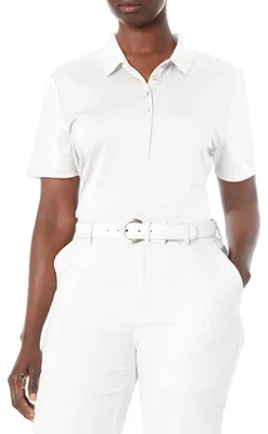 Produktbild von Callaway, Damen-Poloshirt, Kurzärmelig, Piqué, Offenes Netzgewebe, Weiss/opulent