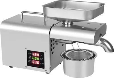 Obrázek produktu pro Automatický lis na olej 610W Olejový extraktor Digitální řízení teploty Ořechy Semena Olejový lis Olejový stroj Olejový expeller Stroj