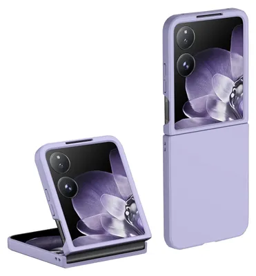 Obrázek produktu pro Pro Xiaomi Mix Flip Plastic Skin Feel Ochranný kryt Pouzdro Příslušenství Purple