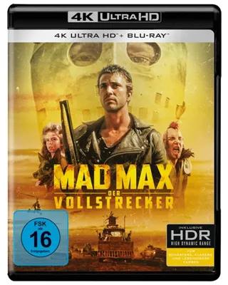 Produktbild von PLAION Mad Max: Der Vollstrecker (4K UHD), Film, Blu-ray, Deutsch, Englisch, Spanisch, Tschechisch, Polnisch, 95 min, Aktion, Finnisch, Norwegisch, Polnisch, Schwedisch
