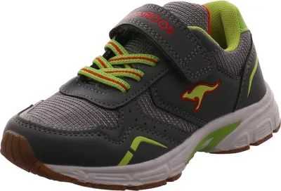 Produktbild von Kangaroos Mädchen Hallenschuh K-NI Lucky EV grau/rosa