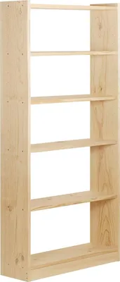 Immagine prodotto di Libreria gala 6 ripiani in legno di pino massiccio 80cm astigarraga