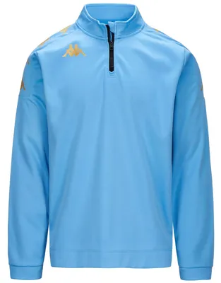 Image de Sweat-shirt à demi-fermeture éclair Kappa Gassolo Bleu 4XL Homme Bleu 4XL