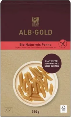 Immagine prodotto di Alb-Gold penne di riso integralesenza glutine 250g