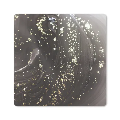 Produktbild von MuchoWow® Mauspad Mousepad Marmor - Gold - Schwarz - Muster 30x30 cm - Mousepads - Maus Mat - Pad - Mausunterlage - Gaming