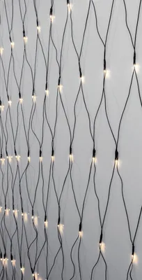 Produktbild von LED-Lichternetz-Crispy Ice 'Serie LED', 160 LED, 2x2m