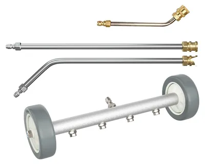 Produktbild von TRANKIELO® - Wasserstrahlreiniger für Hochdruckreiniger - 4000 psi - Inklusive 3 Verlängerungsstangen - Ideal für eine gründliche Reinigung