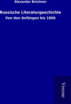 Produktbild von Russische Literaturgeschichte