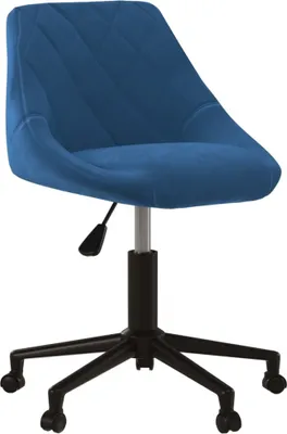 Obrázok produktu pre vidaXL Kancelárska stolička Swivel Blue Velvet