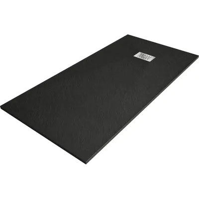 Obrázok produktu pre Mexen Hugo sprchový kout obdélníkový SMC 170 x 80 cm, černý, kryt z inoxu - 42708017-X