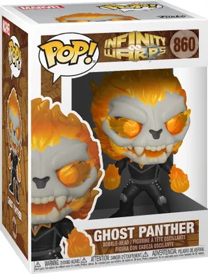 Produktbild von Marvel Infinity Warps - Ghost Panther 860 - Funko Pop! - Vinyl Figur
