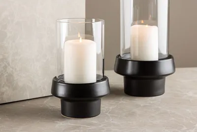 Produktbild von Venture Design, Kerzenständer, Davida, Schwarz