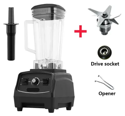 Obrázek produktu pro Výkonný mixér - Mixér - Mixér na smoothie - Stroj na přípravu smoothie - 2200W - Bez BPA, 3HP