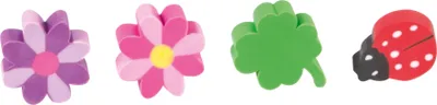 Produktbild von BRUNNEN Radiergummi Set Blume 1027387