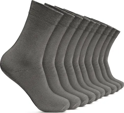 Produktbild von ROYALZ Herrensocken 10 Paar Casual-Business und Freizeit Anzug-Socken Herren-Strümpfe lang 10er Pack