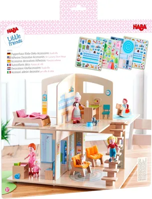 Produktbild von HABA Little Friends - Dekoratives Klebezubehör City Villa
