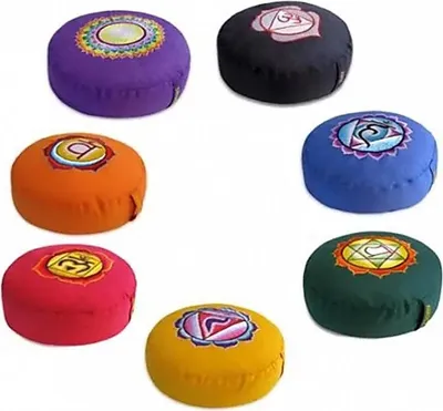 Obrázok produktu pre Súprava na kadidlo Meditačný vankúš SET 1 - 7 čakrový vankúš s výšivkou -- ±16730 g + kadidlo