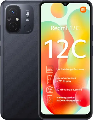 Obrázok produktu pre Xiaomi Redmi 12C 32 GB + 3 GB Dual-Sim Graphite Gray