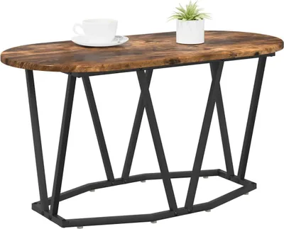 Produktbild von "2026 Aktion"Couchtisch - CLORIS - Wohnzimmertisch - Robust und langlebig - Geräucherte Eiche 80 x 40 x 40.5 cm - NeuMöbel9266165