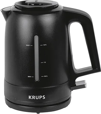 Obrázok produktu pre Krups BW2448, 1,6 L, Čierna, Plast, Indikátor úrovne vody, Filtrovanie