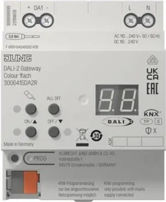Immagine prodotto di JUNG DALI-Gateway 300641SDA2R KNX Colore 1fach (300641SDA2R)
