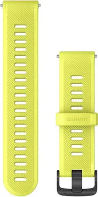 Image de Bracelet en silicone Garmin Lte jaune  Jaune Taille unique