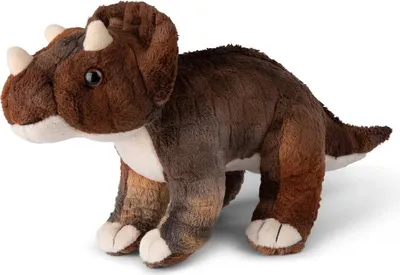 Zdjęcie produktu dla WWF - Pluszowa zabawka - Triceratops (15 cm) realistyczna miękka pluszowa zabawka