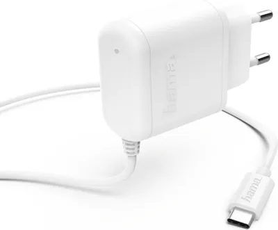 Zdjęcie produktu dla Hama 00183238, Wewnętrzna, Prąd przemienny, 5 V, 2,4 A, 1 m, Biały