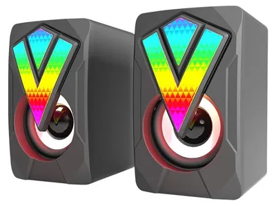 Obrázok produktu pre Reproduktor pre počítač, USB reproduktor 2.0 stereo