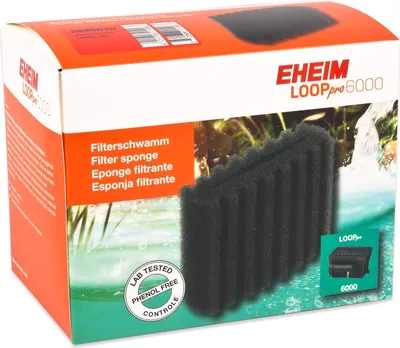 Produktbild von EHEIM Filterschwamm schwarz (2 Stück) für LOOPpro 6000/18000