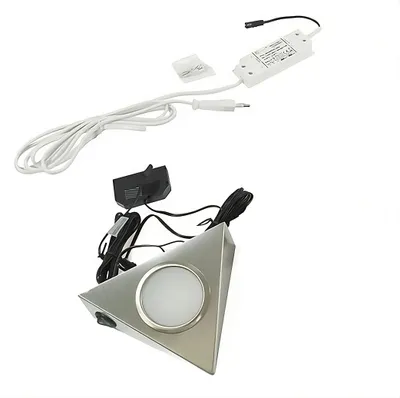 Produktbild von LED-Set PIRA - 1 Strahler inkl. Schalter und Trafo, Neutralweiß
