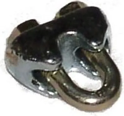 Produktbild von Drahtseilklemme Seilklemme 6mm verzinkt