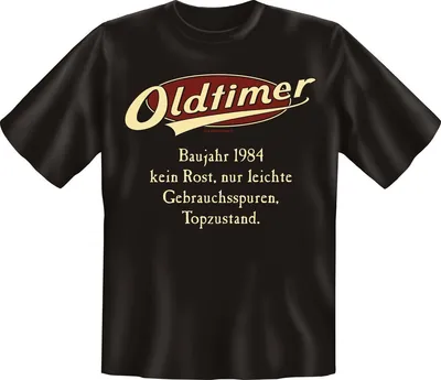 Produktbild von Oldtimer 1984 - Textilien - T-Shirt