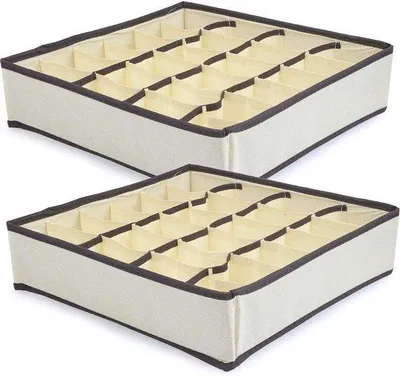 Produktbild von Famanu Organizer für Socken und BHs - 2 Stück