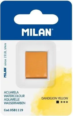 Produktbild von Aquarellfarbe in Löwenzahngelb Würfel MILAN