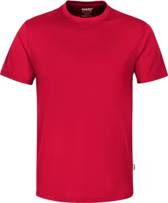 Produktbild von HAKRO T-Shirt Coolmax (Polyesterfasern) Herren #287 Gr. 2XL rot